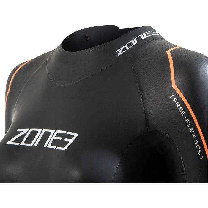 2024 ZONE3 Mujer Thermal Aspire Neopreno WS22WTHRM101 - Black / Orange